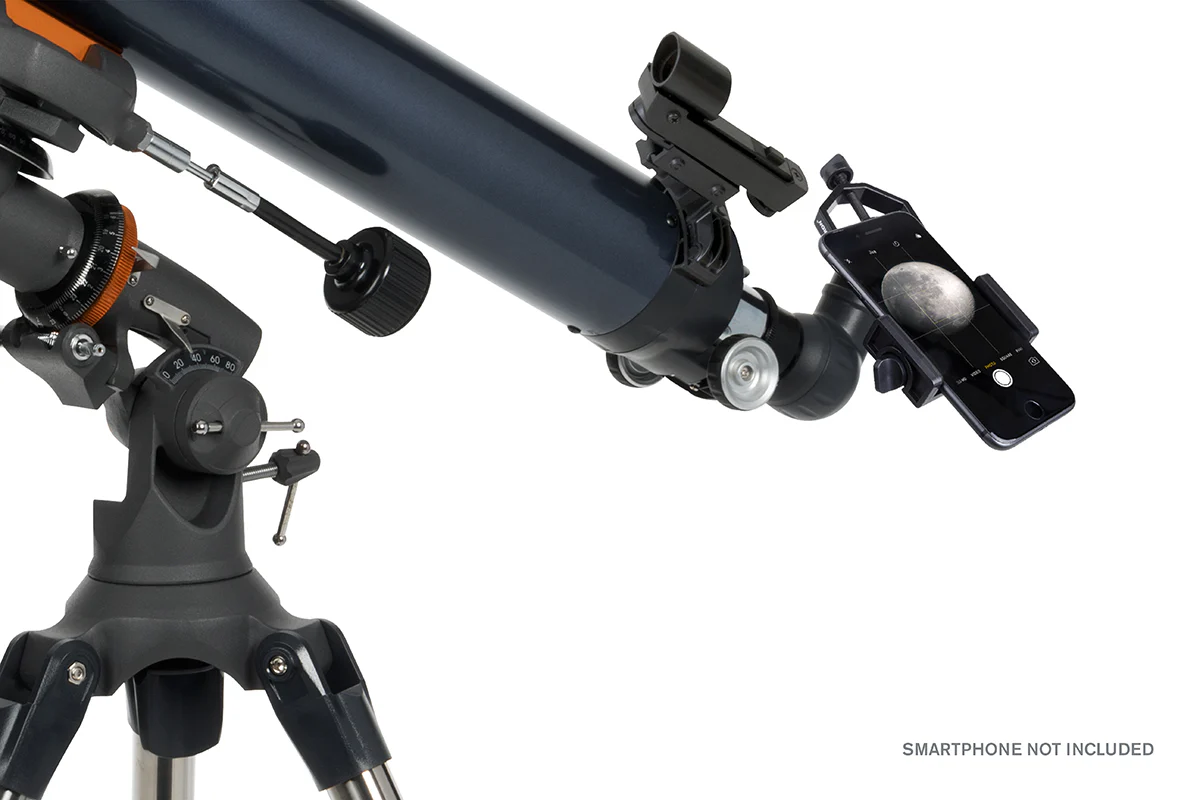 AstroMaster 80EQ with Phone Adapter and Motor Drive - Image 8