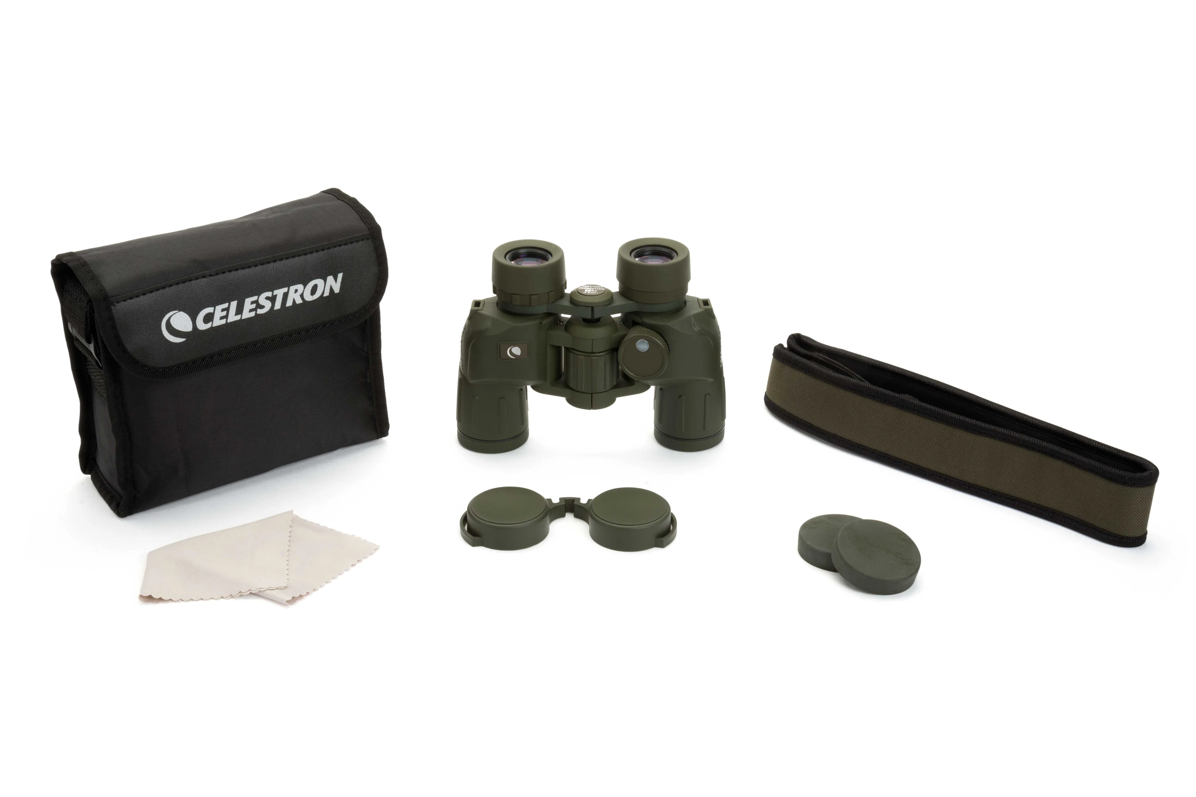 Celestron Cavalry 7x30mm Porro Binoculars with Compass & Reticle - Image 7