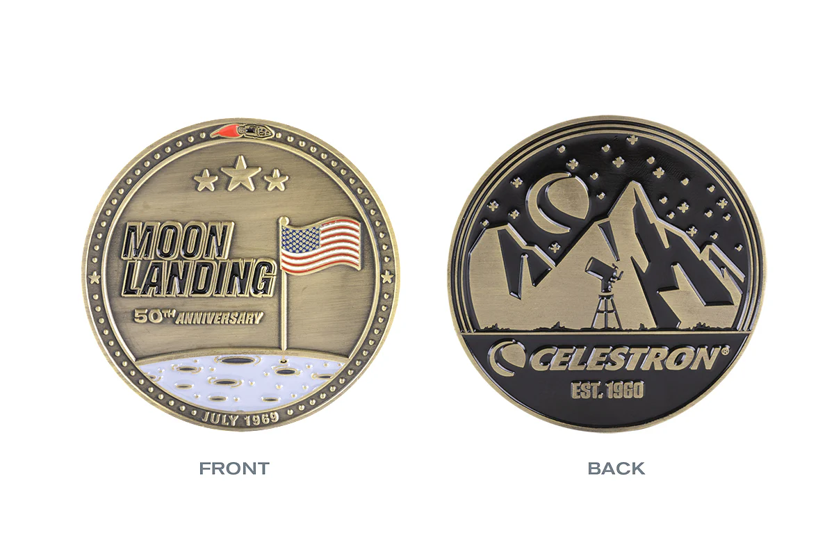 Celestron Commemorative Apollo 11 Challenge Coin - Image 3