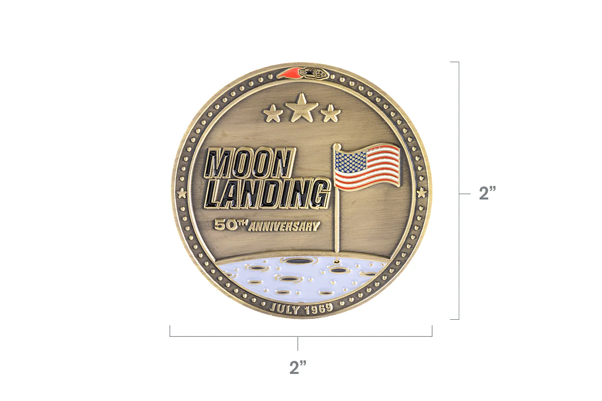 Celestron Commemorative Apollo 11 Challenge Coin - Image 4
