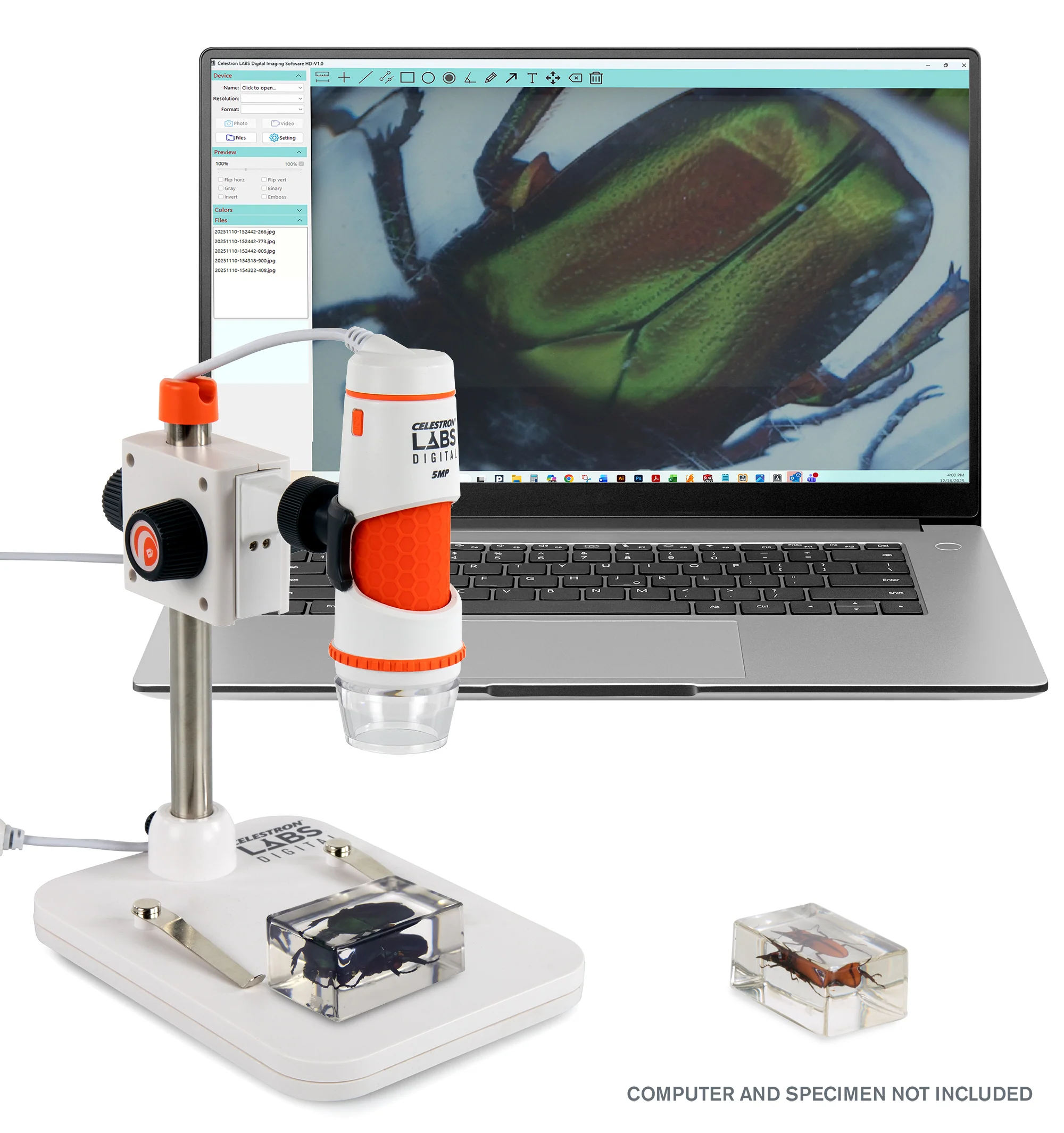 Celestron Labs Digital 5MP Handheld Microscope - Image 9