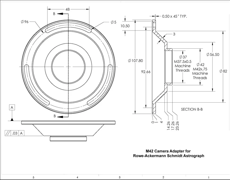 CGX 11" Rowe-Ackermann Schmidt Astrograph (RASA) Equatorial Telescope - Image 9