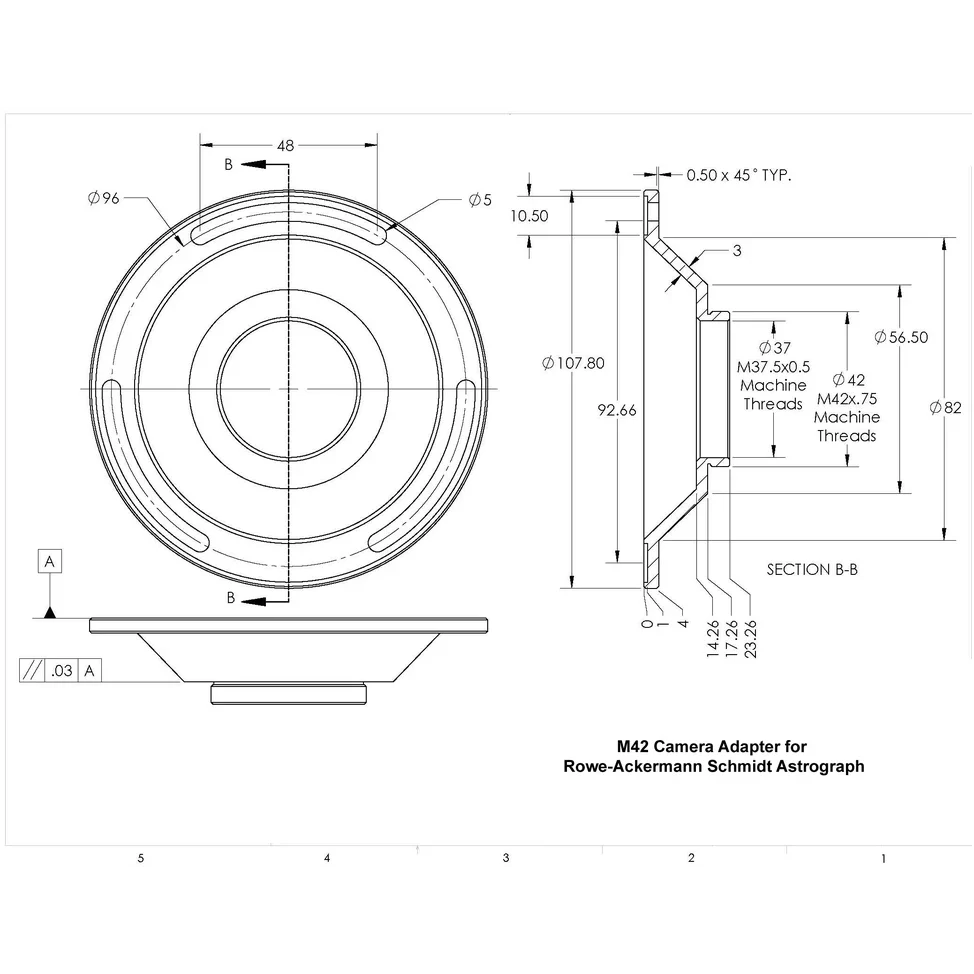 CGX-L 11" Rowe-Ackermann Schmidt Astrograph (RASA) Equatorial Telescope - Image 10