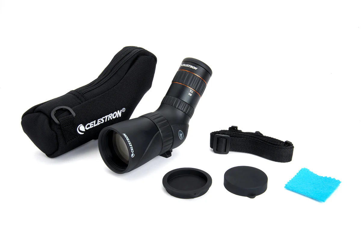Hummingbird 7-22x50mm ED Angled Zoom Micro Spotting Scope - Image 8