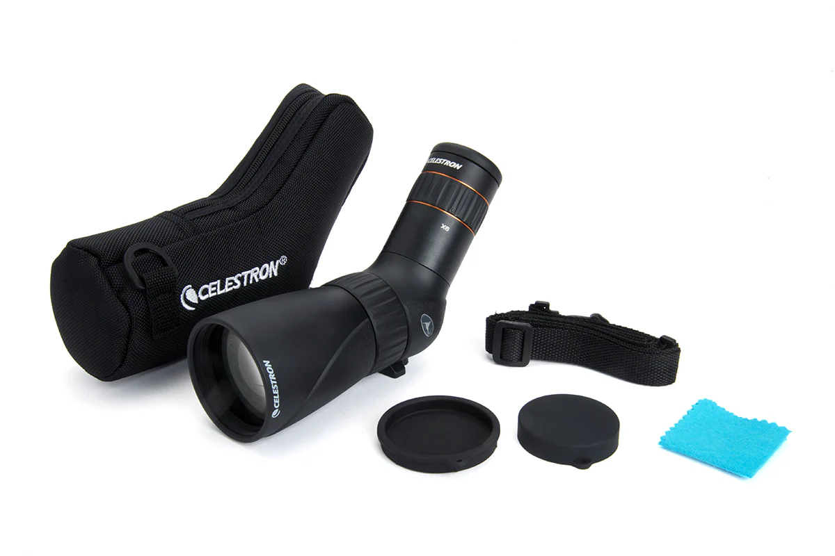 Hummingbird 9-27x56mm Angled Zoom Micro Spotting Scope - Image 8