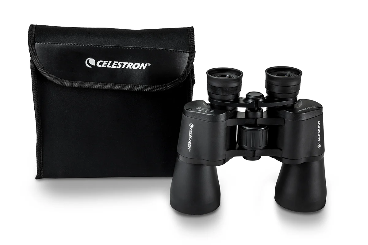 LandScout 10x50mm Porro Binocular Clamshell - Image 6