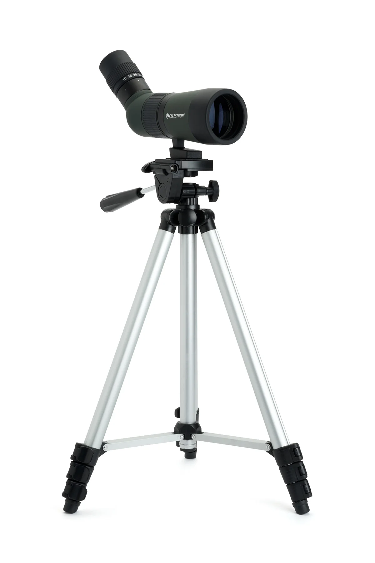 LandScout 10-30x50mm Zoom Angled Spotting Scope Backpack Kit - Image 4
