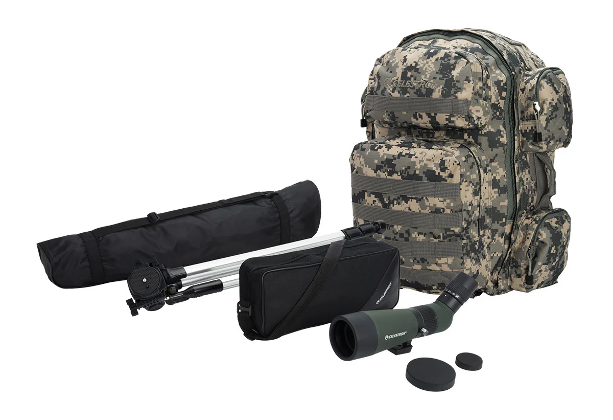LandScout 12-36x60mm Angled Zoom Spotting Scope Backpack Kit - Image 14