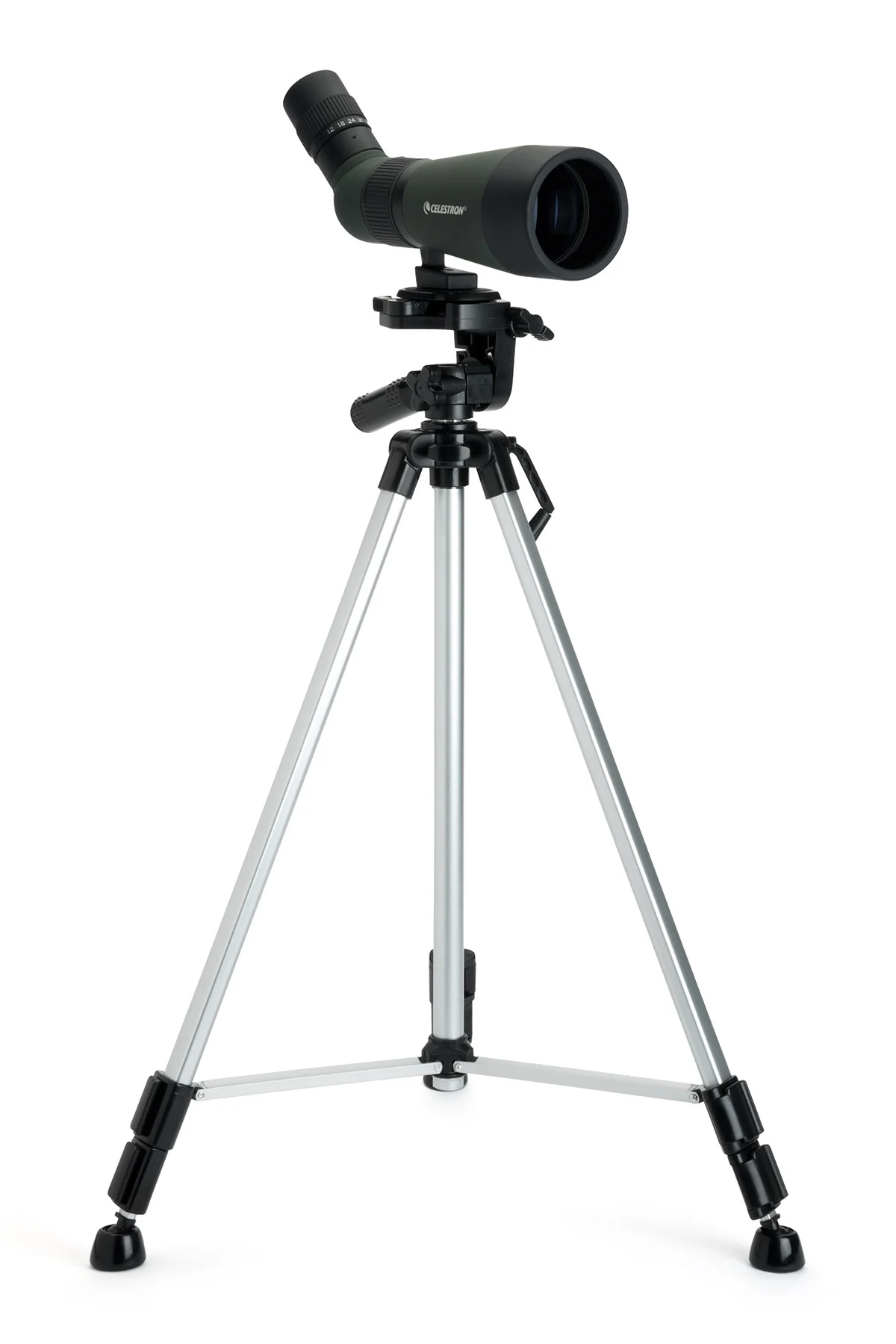 LandScout 12-36x60mm Angled Zoom Spotting Scope Backpack Kit - Image 3