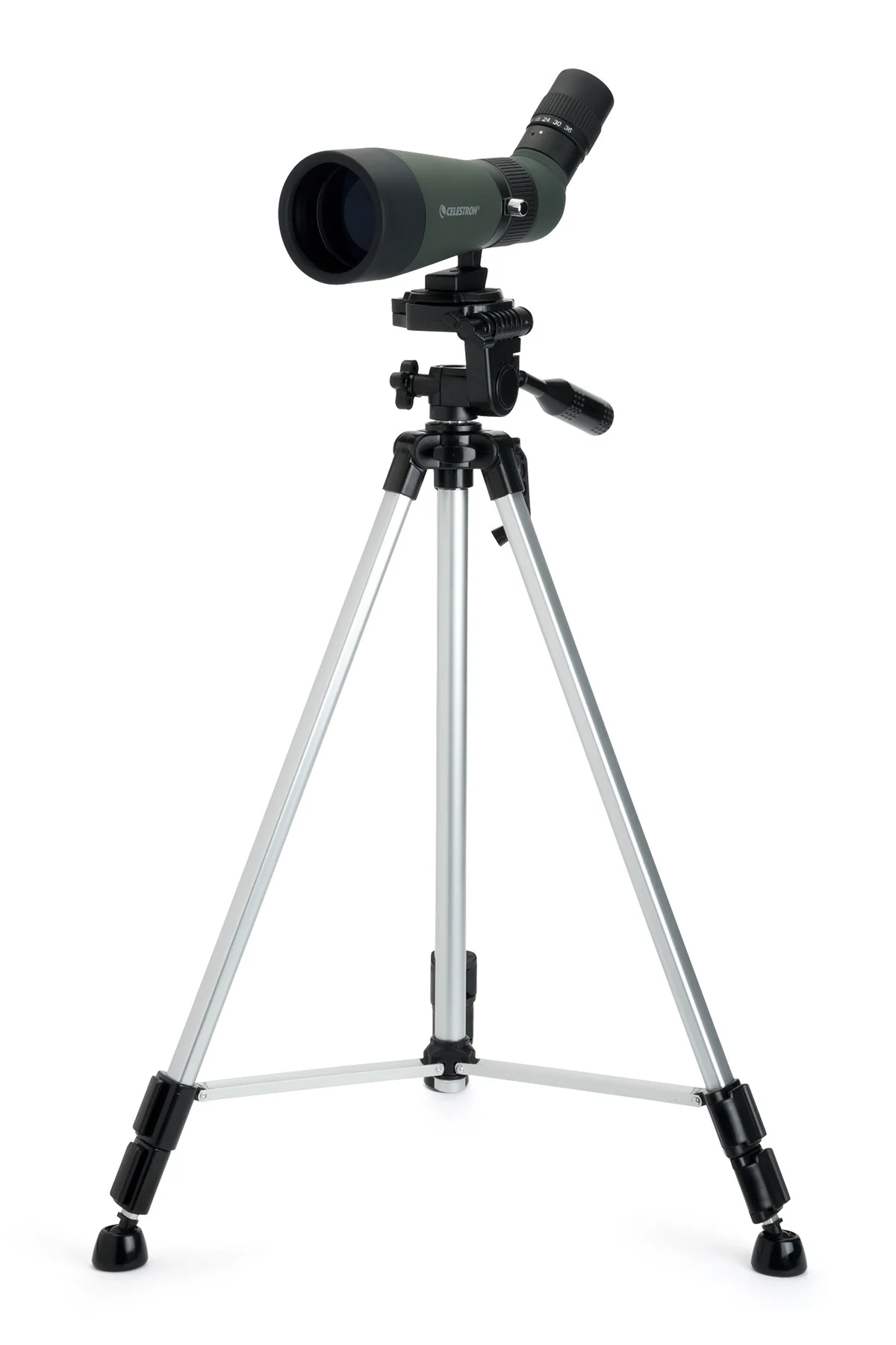 LandScout 12-36x60mm Angled Zoom Spotting Scope Backpack Kit - Image 4