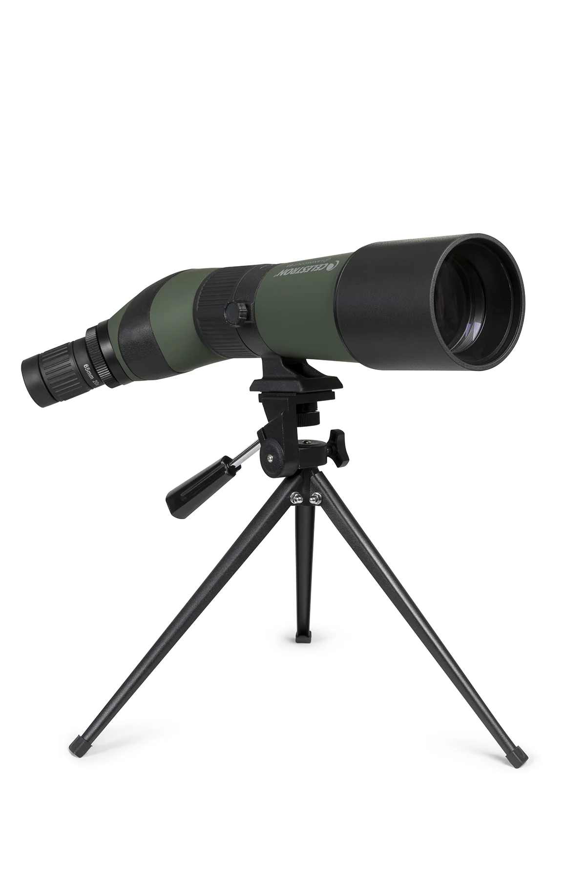 LandScout 20-60x65mm Angled Zoom Spotting Scope with Table-top Tripod and Smartphone Adapter - Image 5