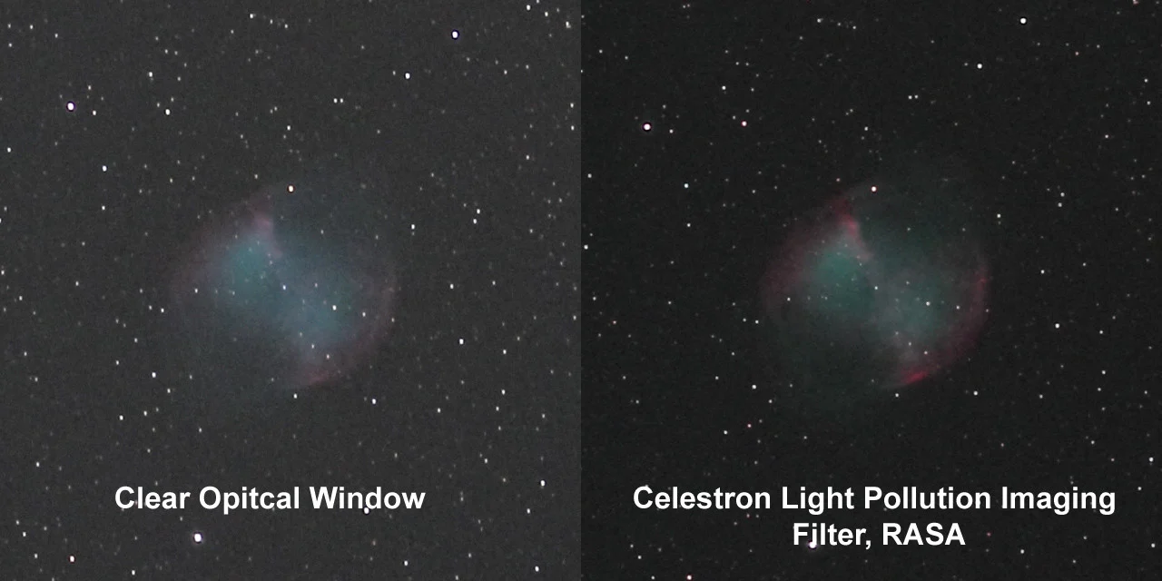 Light Pollution Imaging Filter, Rowe-Ackermann Schmidt Astrograph (RASA) 11 - Image 3