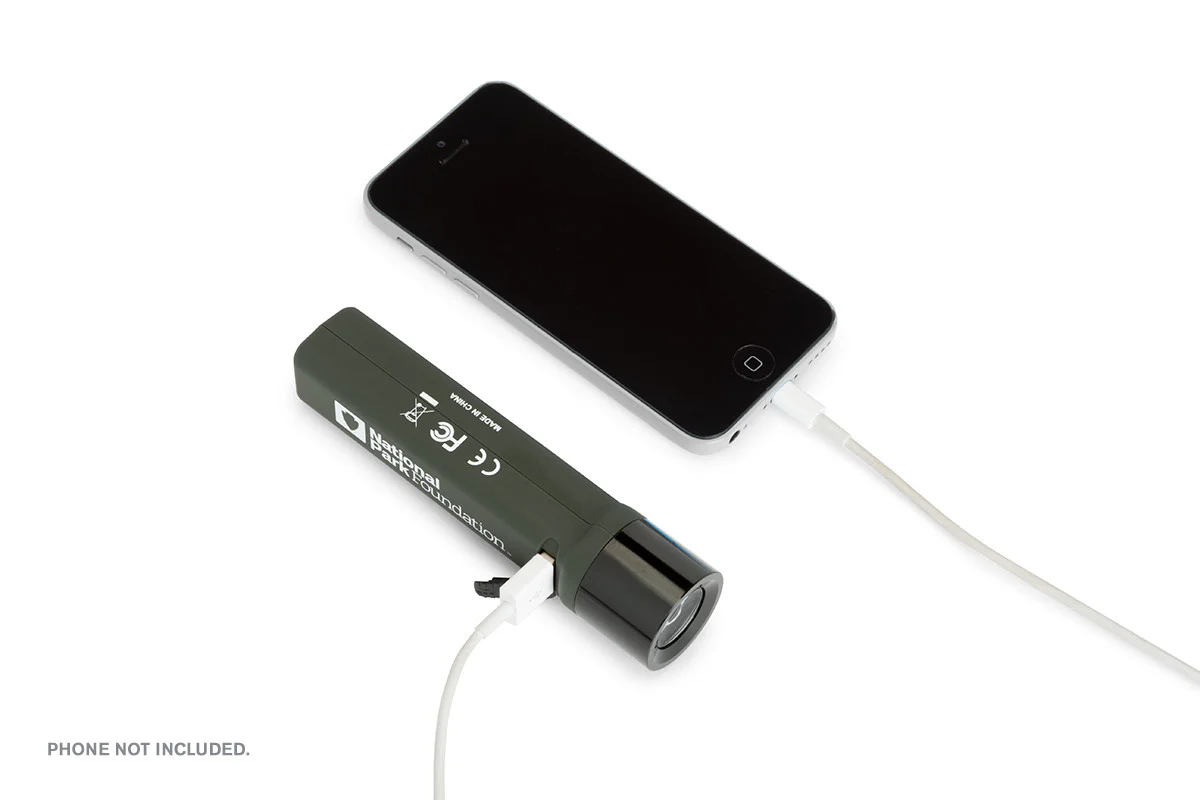National Park Foundation Rechargeable Power Pack & LED Flashlight - Image 5