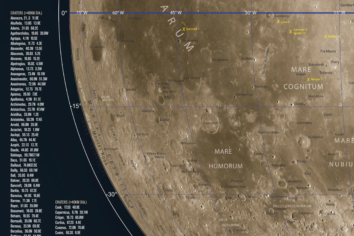 Observer’s Map of the Moon - Image 3