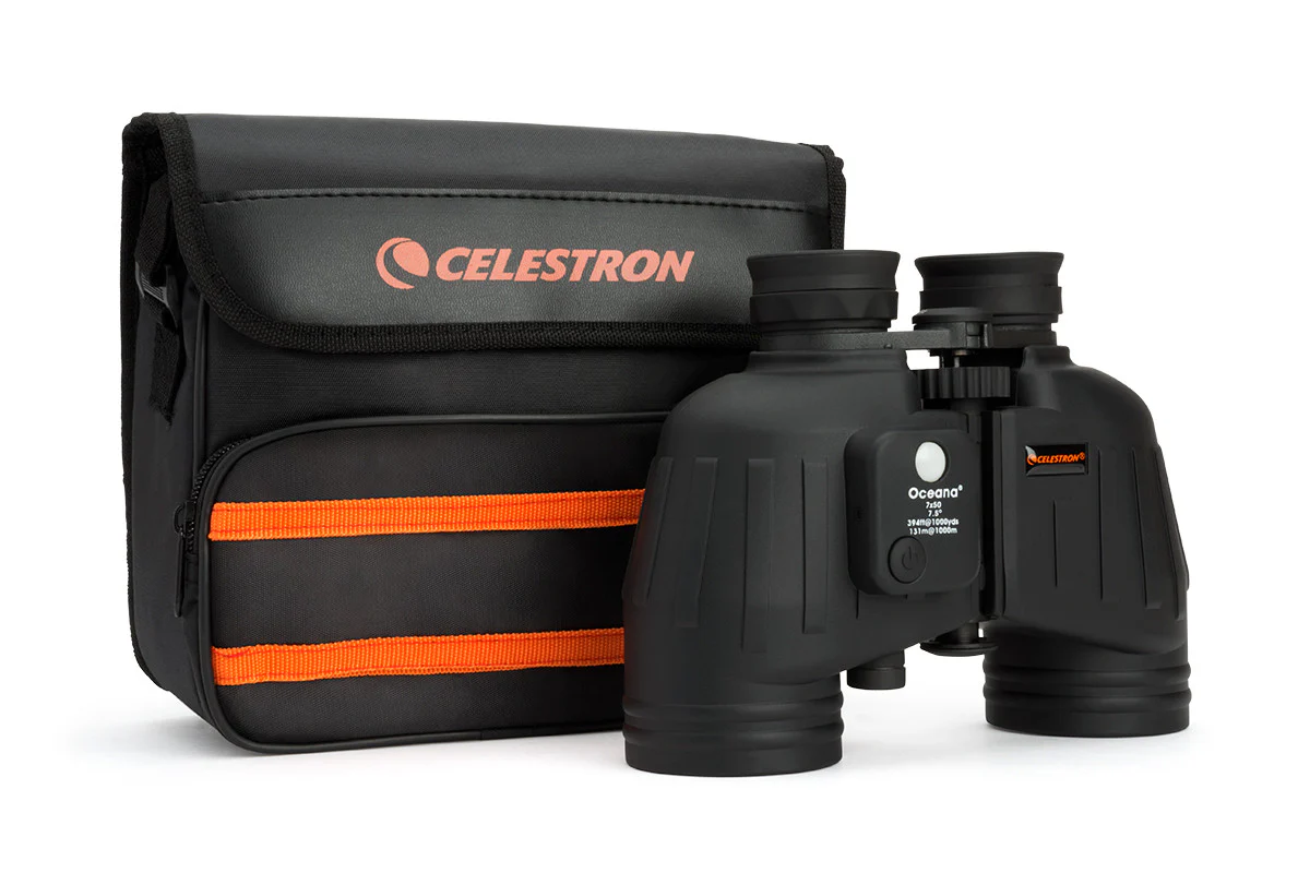 Oceana 7x50mm Porro Marine Binoculars - Image 6