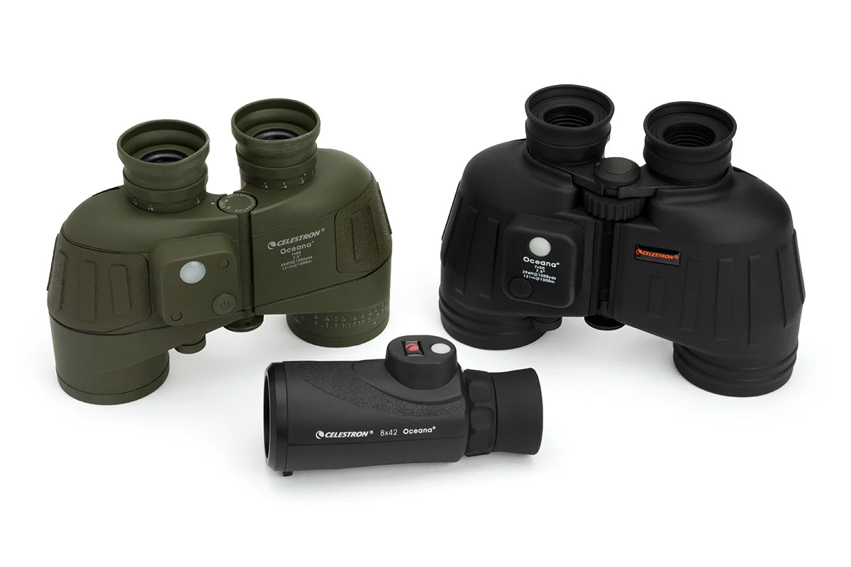 Oceana 7x50mm Porro Marine Binoculars - Image 8