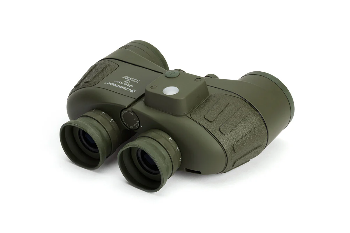 Oceana 7x50mm Porro WP IF and RC - Military / Camouflage Binoculars - Image 2