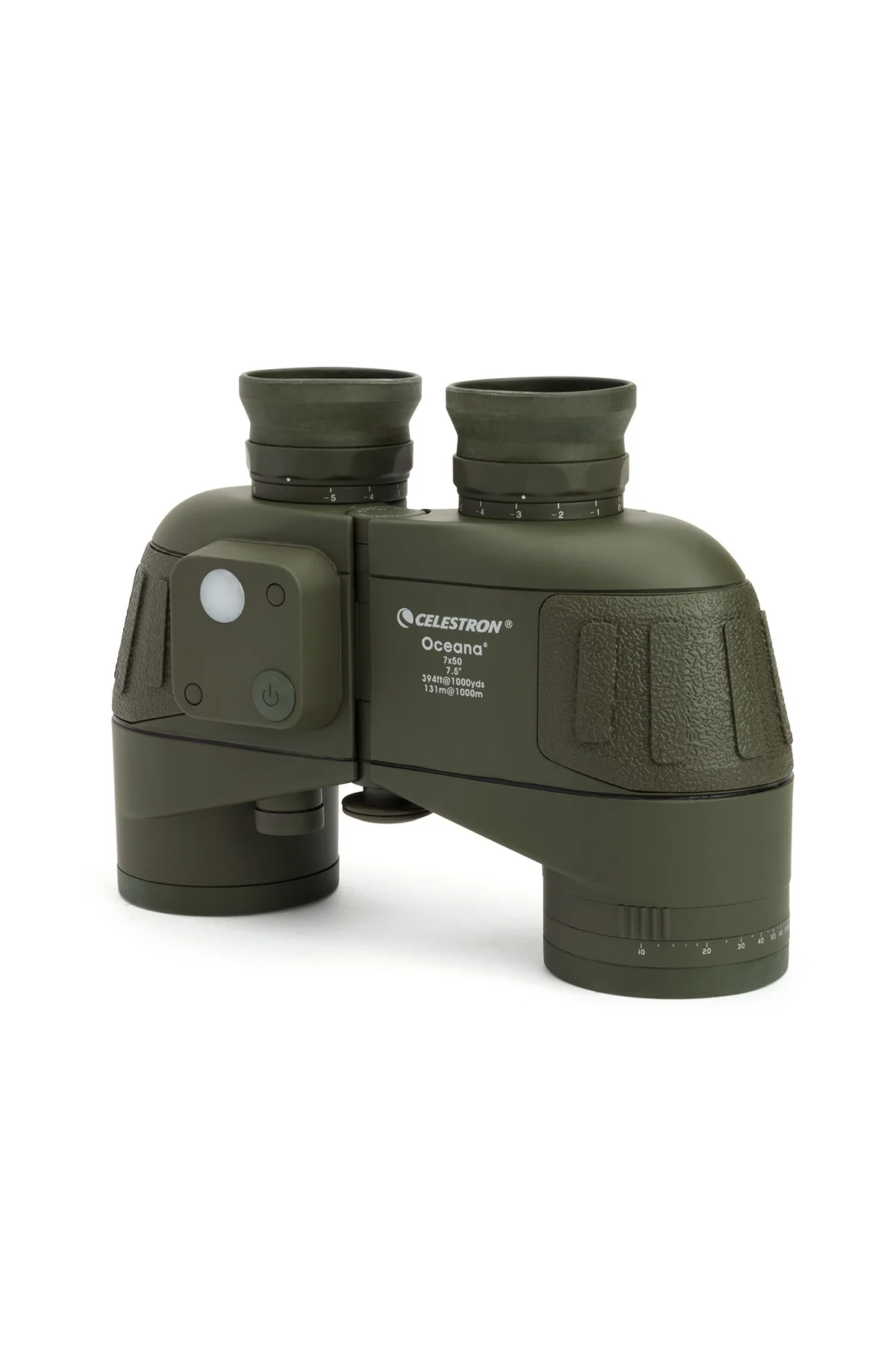 Oceana 7x50mm Porro WP IF and RC - Military / Camouflage Binoculars - Image 3