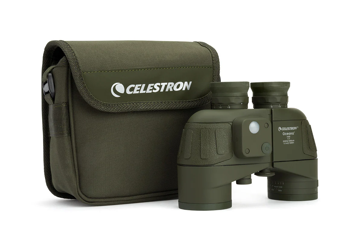 Oceana 7x50mm Porro WP IF and RC - Military / Camouflage Binoculars - Image 6