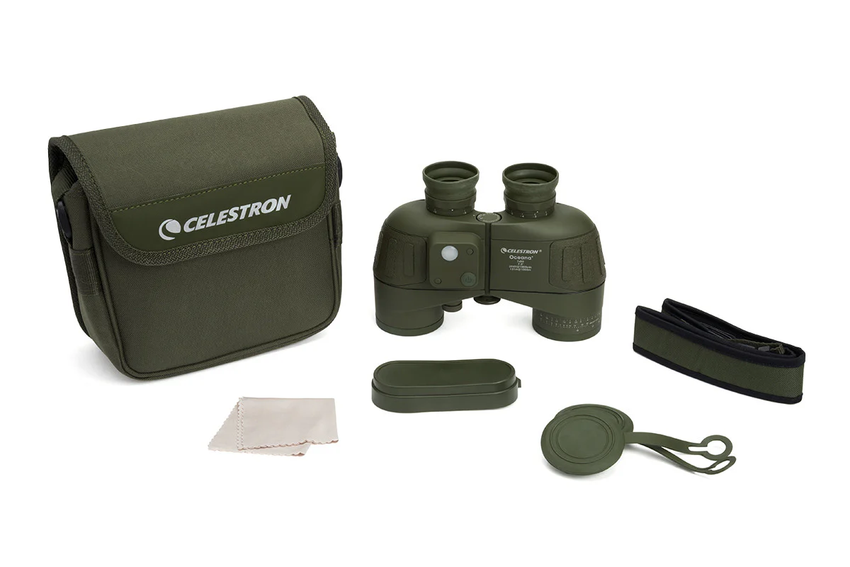 Oceana 7x50mm Porro WP IF and RC - Military / Camouflage Binoculars - Image 7