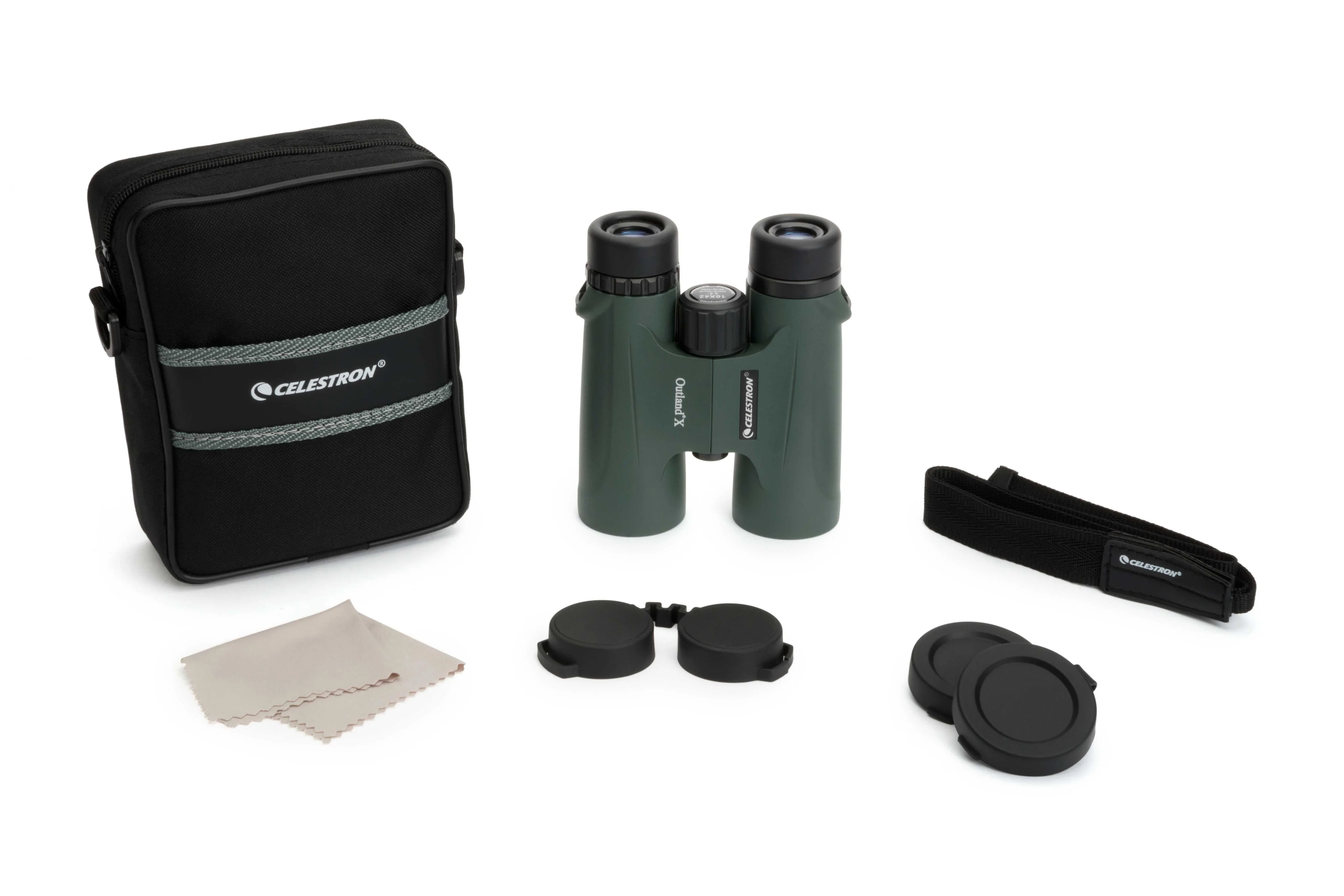 Outland X 10x42mm Roof Green Binoculars - Image 7
