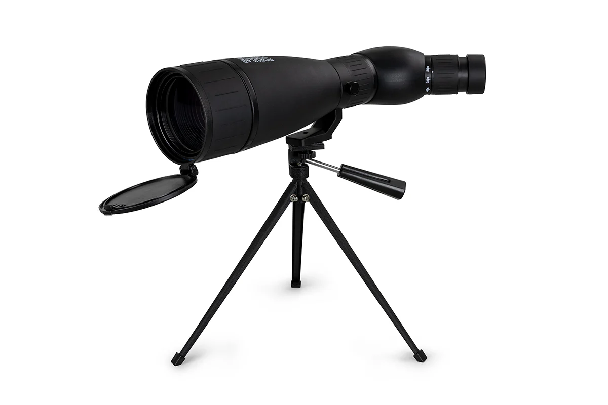 Popular Science by Celestron LandScout 20-60x80mm Angled Zoom Spotting Scope with Smartphone Adapter and Bluetooth remote - Image 7