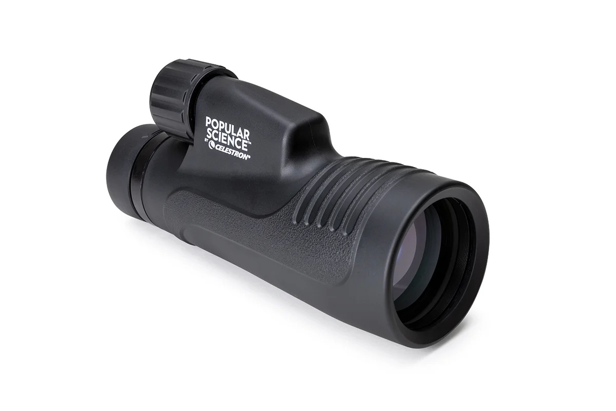 Popular Science by Celestron Outland X 12x50mm Monocular with Tripod, Smartphone Adapter, and Bluetooth remote - Image 6