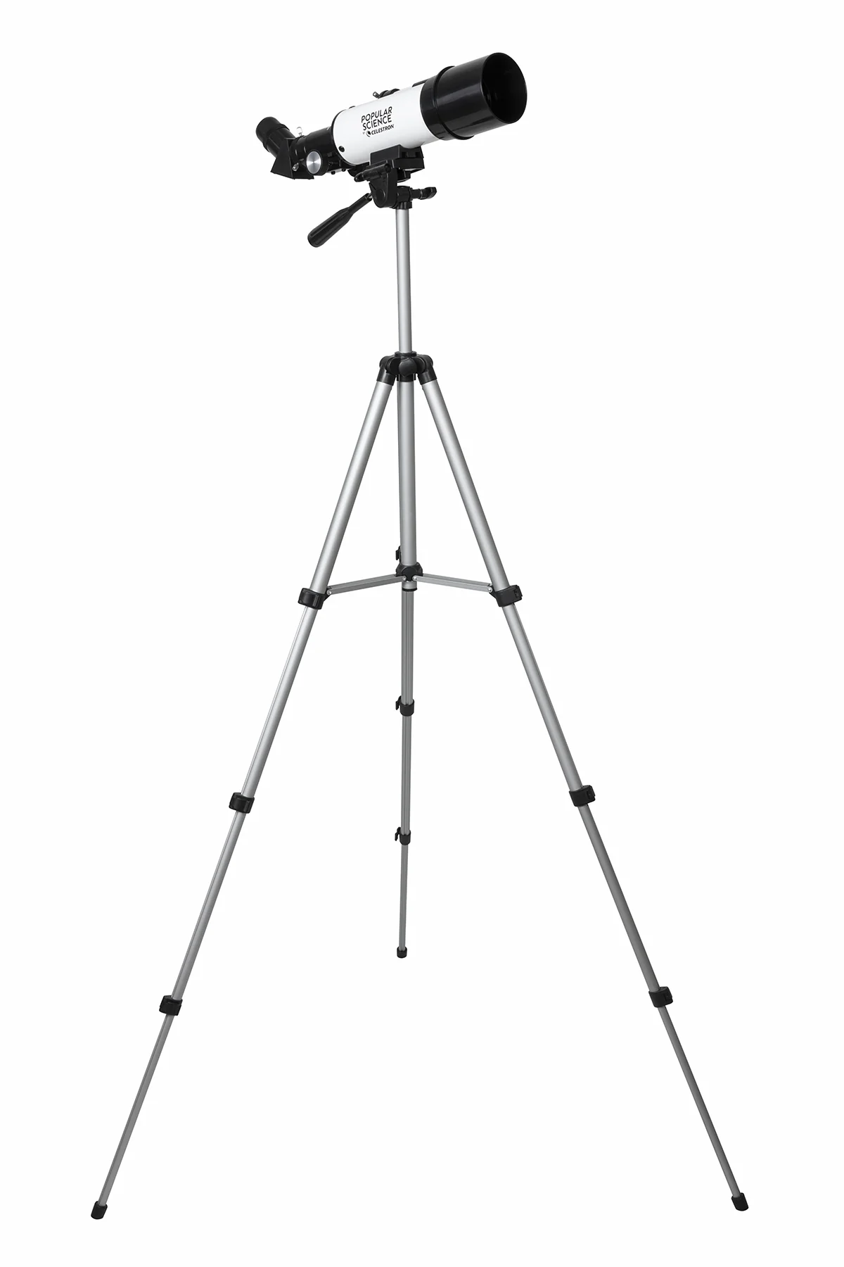 Popular Science by Celestron Travel Scope 60 Portable Telescope with Smartphone Adapter and Bluetooth Remote - Image 4