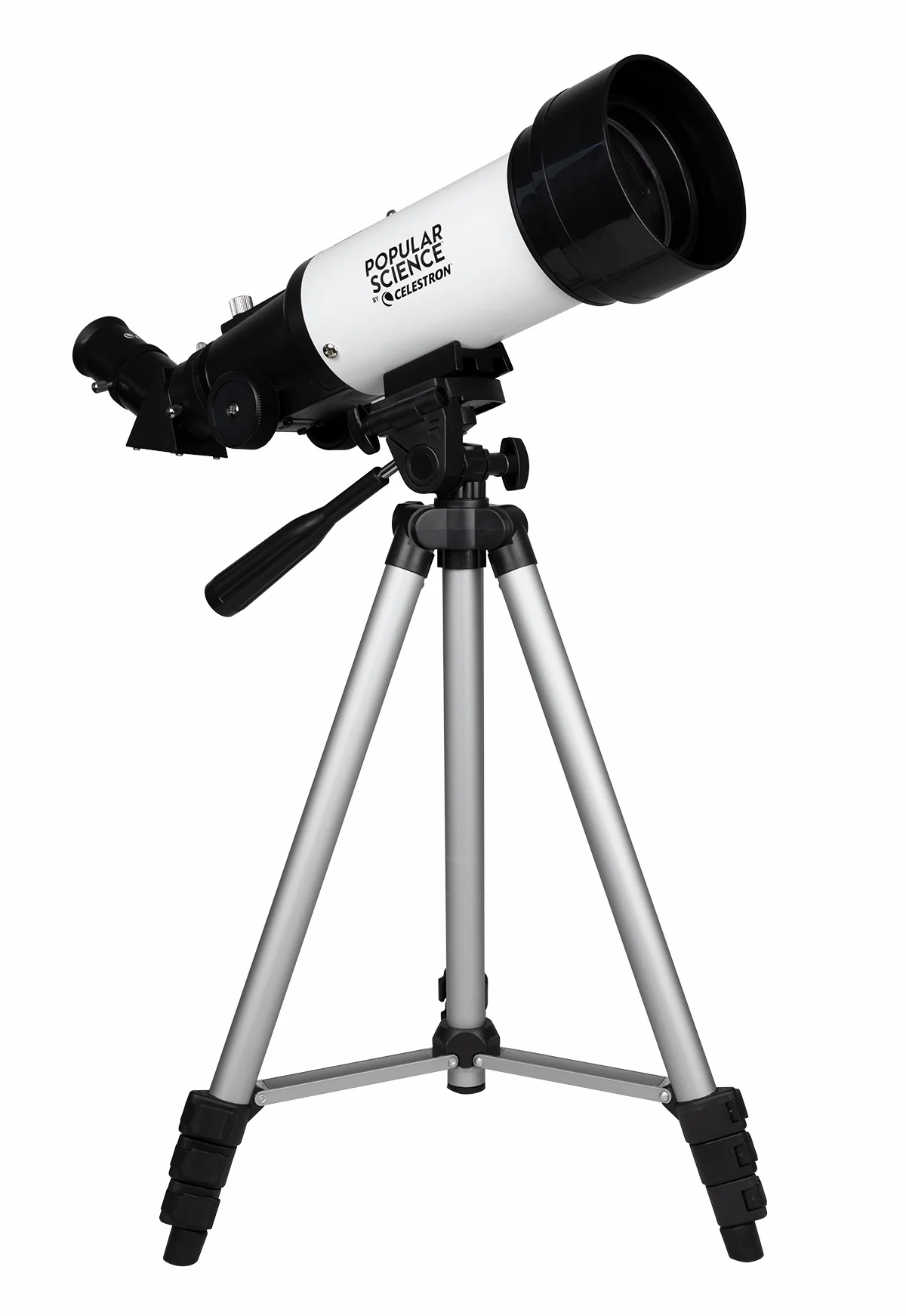 Popular Science by Celestron Travel Scope 70 Portable Telescope with Smartphone Adapter and Bluetooth Remote - Image 2