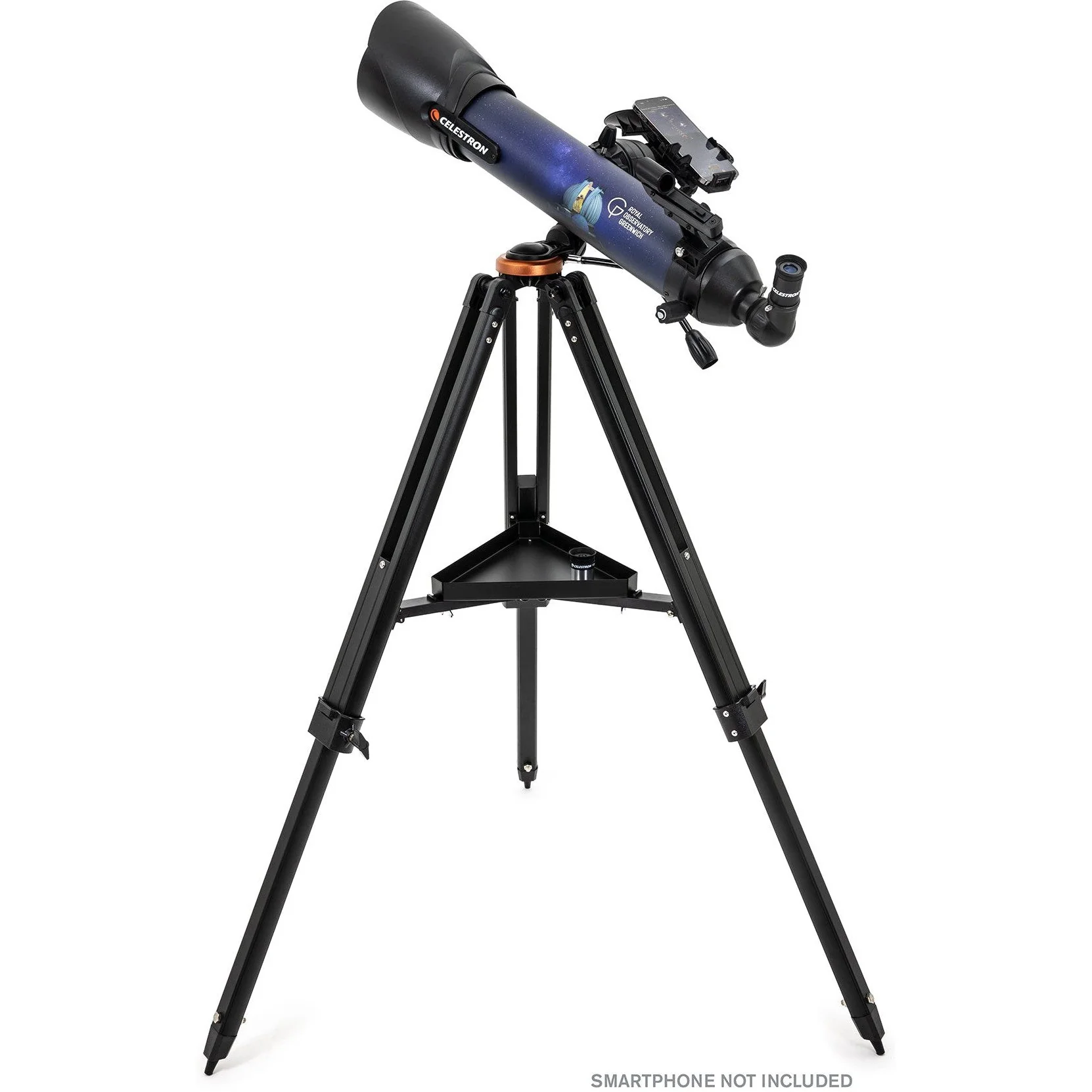 Royal Observatory Greenwich Celestron StarSense Explorer DX 100AZ Smartphone App-Enabled Refractor Telescope - Image 11