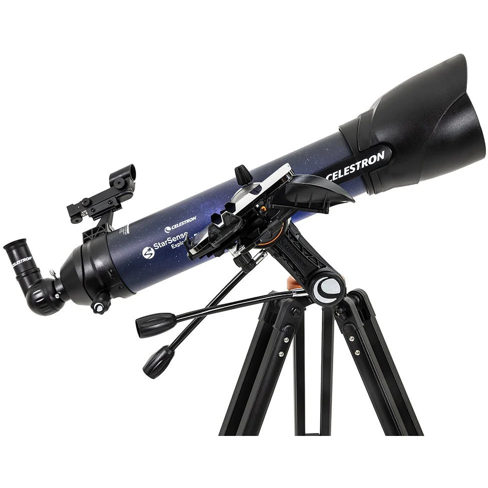 Royal Observatory Greenwich Celestron StarSense Explorer DX 100AZ Smartphone App-Enabled Refractor Telescope - Image 12