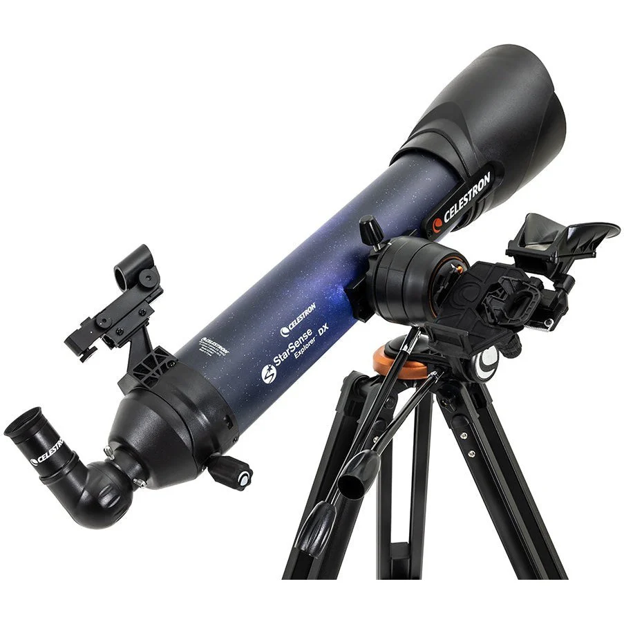 Royal Observatory Greenwich Celestron StarSense Explorer DX 100AZ Smartphone App-Enabled Refractor Telescope - Image 15