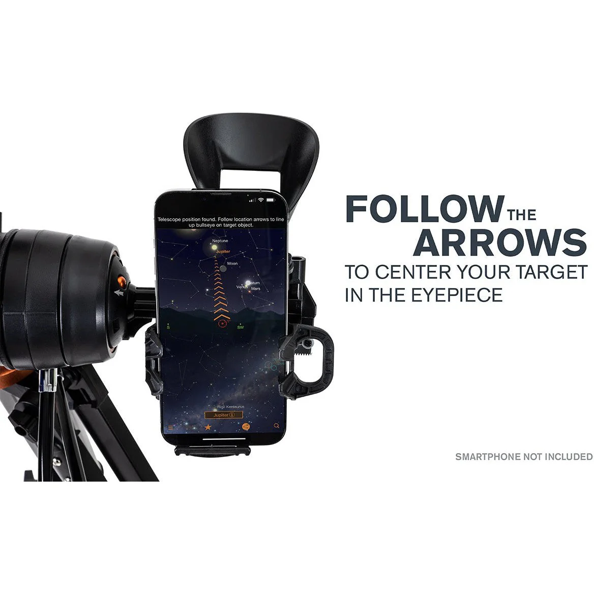 Royal Observatory Greenwich Celestron StarSense Explorer DX 100AZ Smartphone App-Enabled Refractor Telescope - Image 3