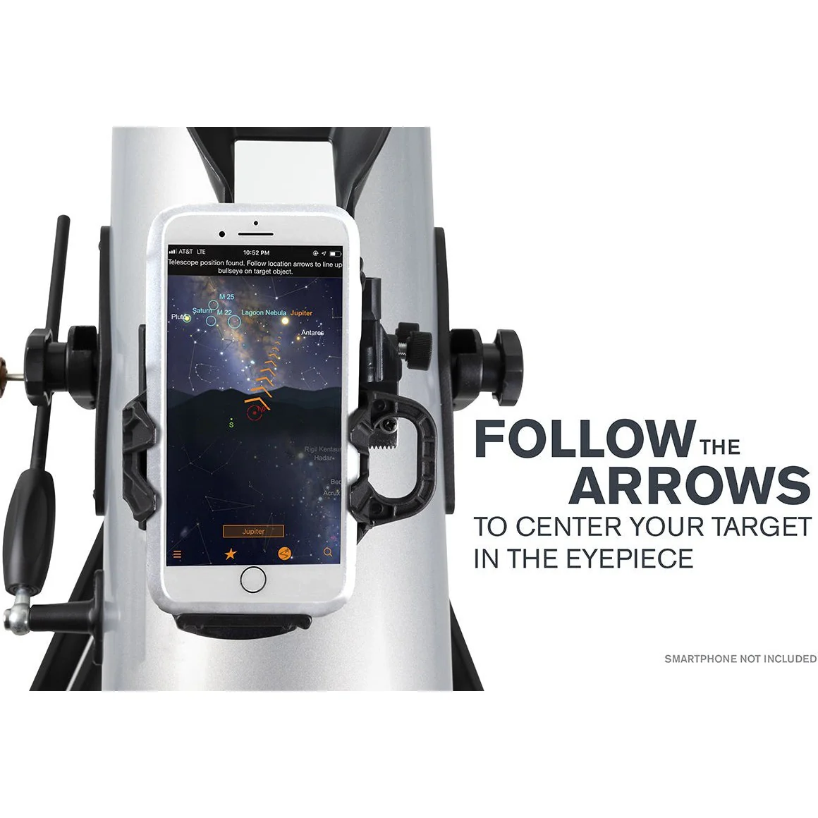 StarSense Explorer LT 114AZ Smartphone App-Enabled Newtonian Reflector Telescope - Image 3