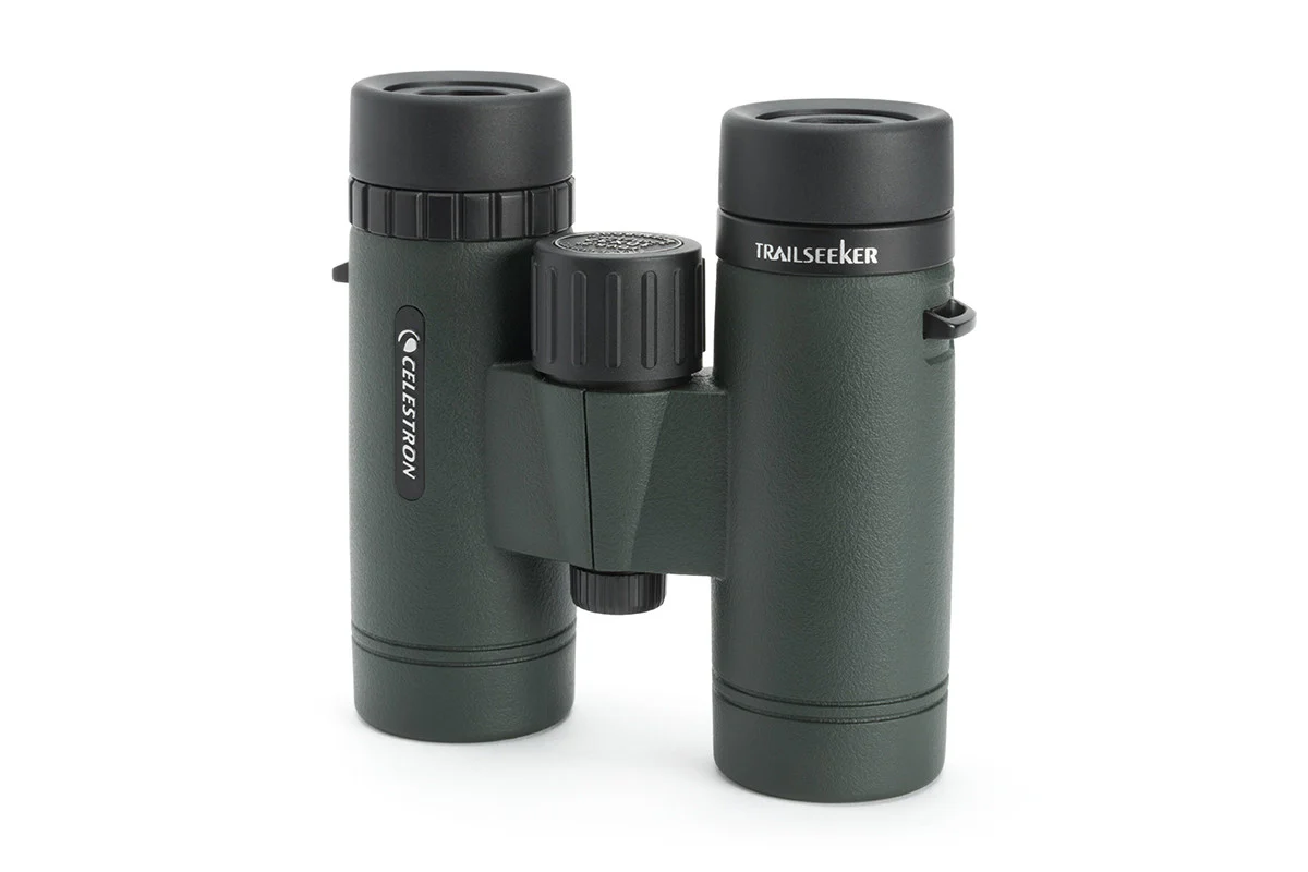 TrailSeeker 10x32mm Roof Binoculars (Green) - Image 3