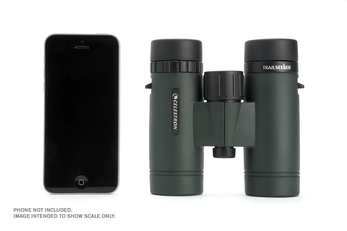 TrailSeeker 10x32mm Roof Binoculars (Green) - Image 5