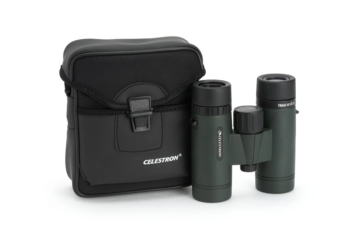 TrailSeeker 8x32mm Roof Binoculars (Green) - Image 7