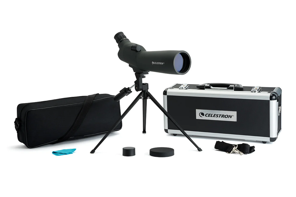 UpClose 20-60x60mm Angled Zoom Spotting Scope - Image 5