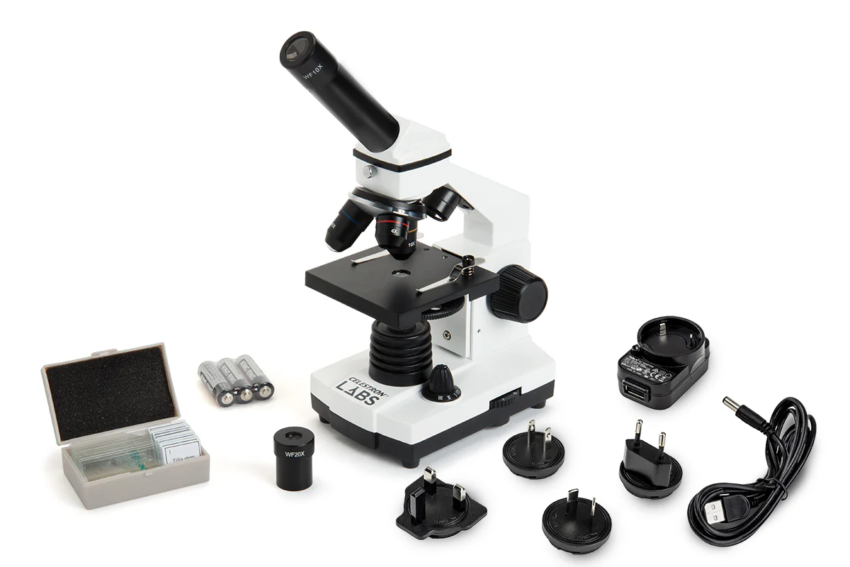 Used - Celestron Labs CM800 Compound Microscope - Image 5