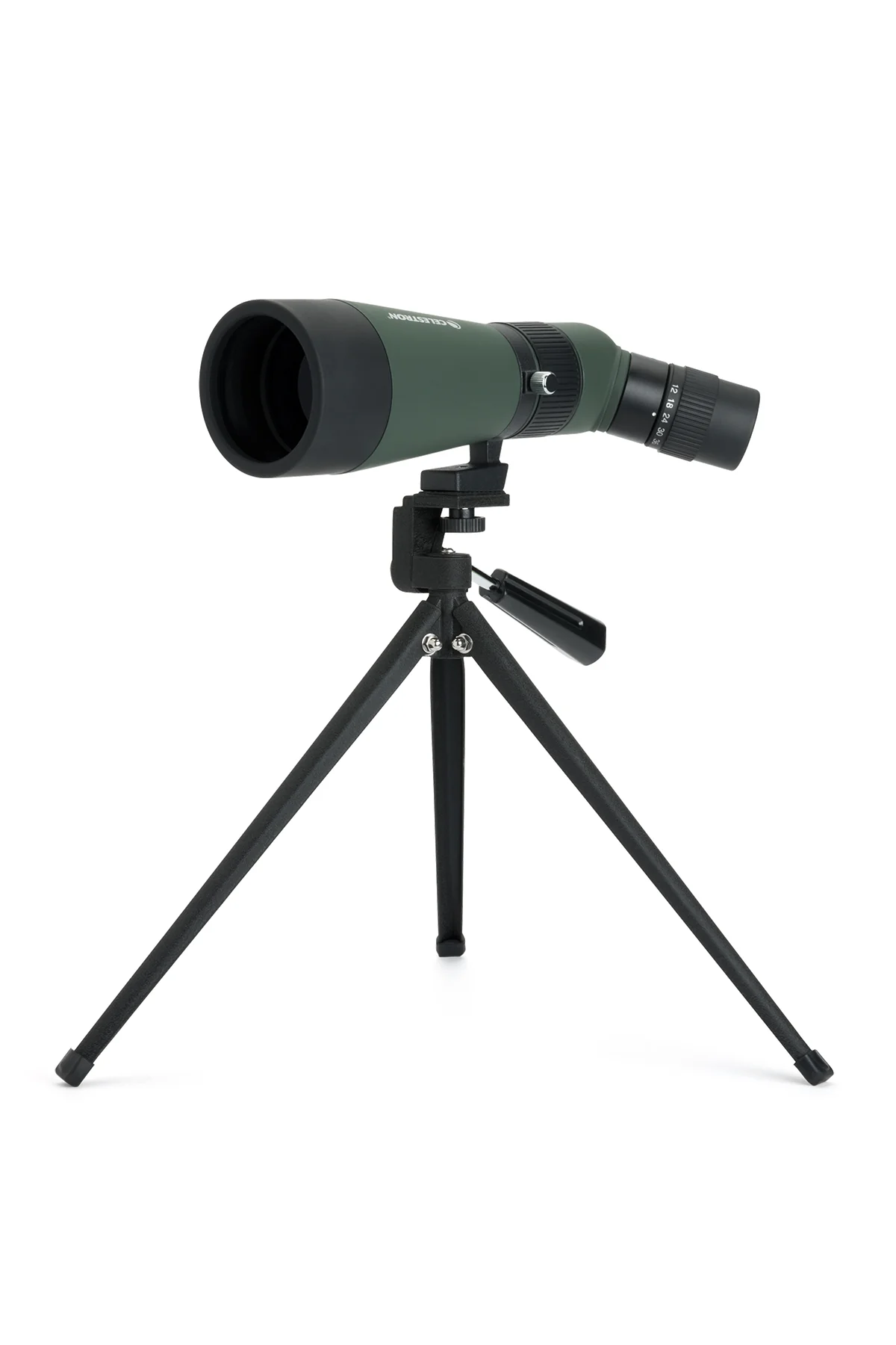 Used - LandScout 12-36x60mm Angled Zoom Spotting Scope with Table-top Tripod and Smartphone Adapter - Image 5