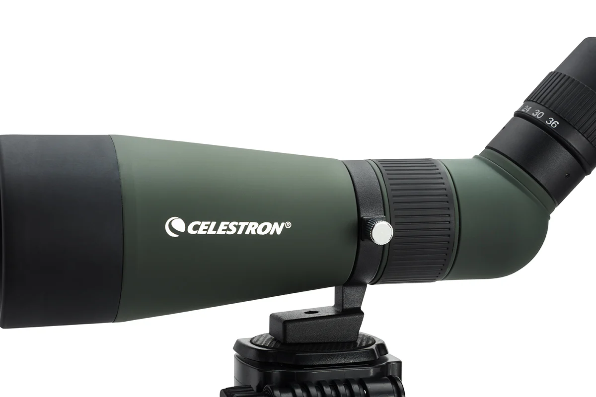 Used - LandScout 12-36x60mm Angled Zoom Spotting Scope with Table-top Tripod and Smartphone Adapter - Image 6