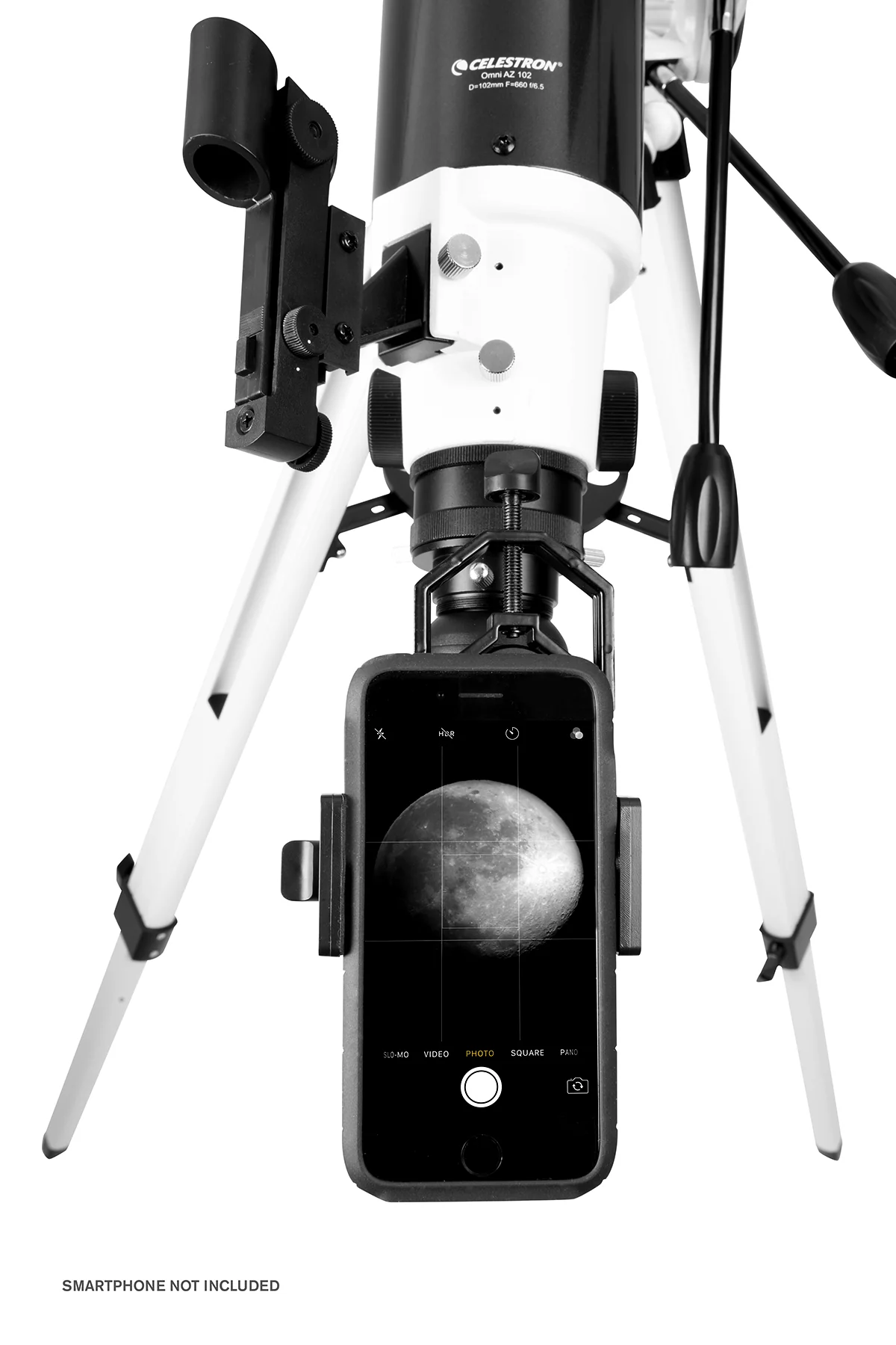 Omni AZ 102 Telescope with Smartphone Adapter and Bluetooth Shutter Remote - Image 8