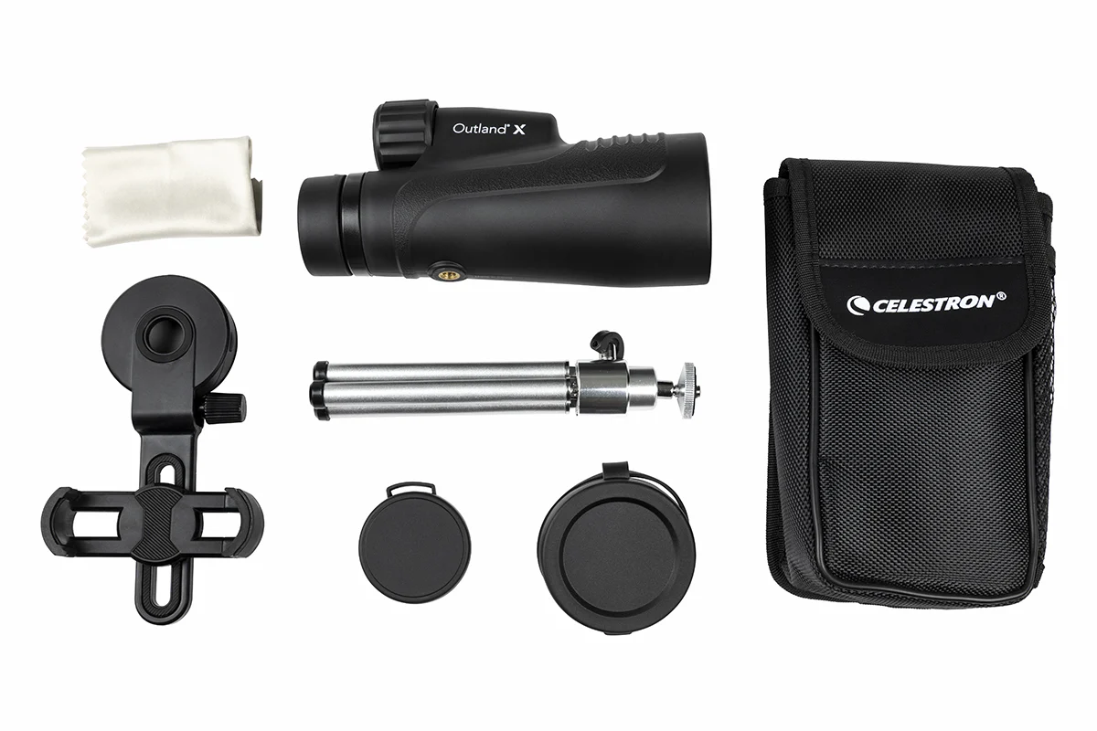 Outland X 20x50mm Monocular with Tripod, Smartphone Adapter - Image 10