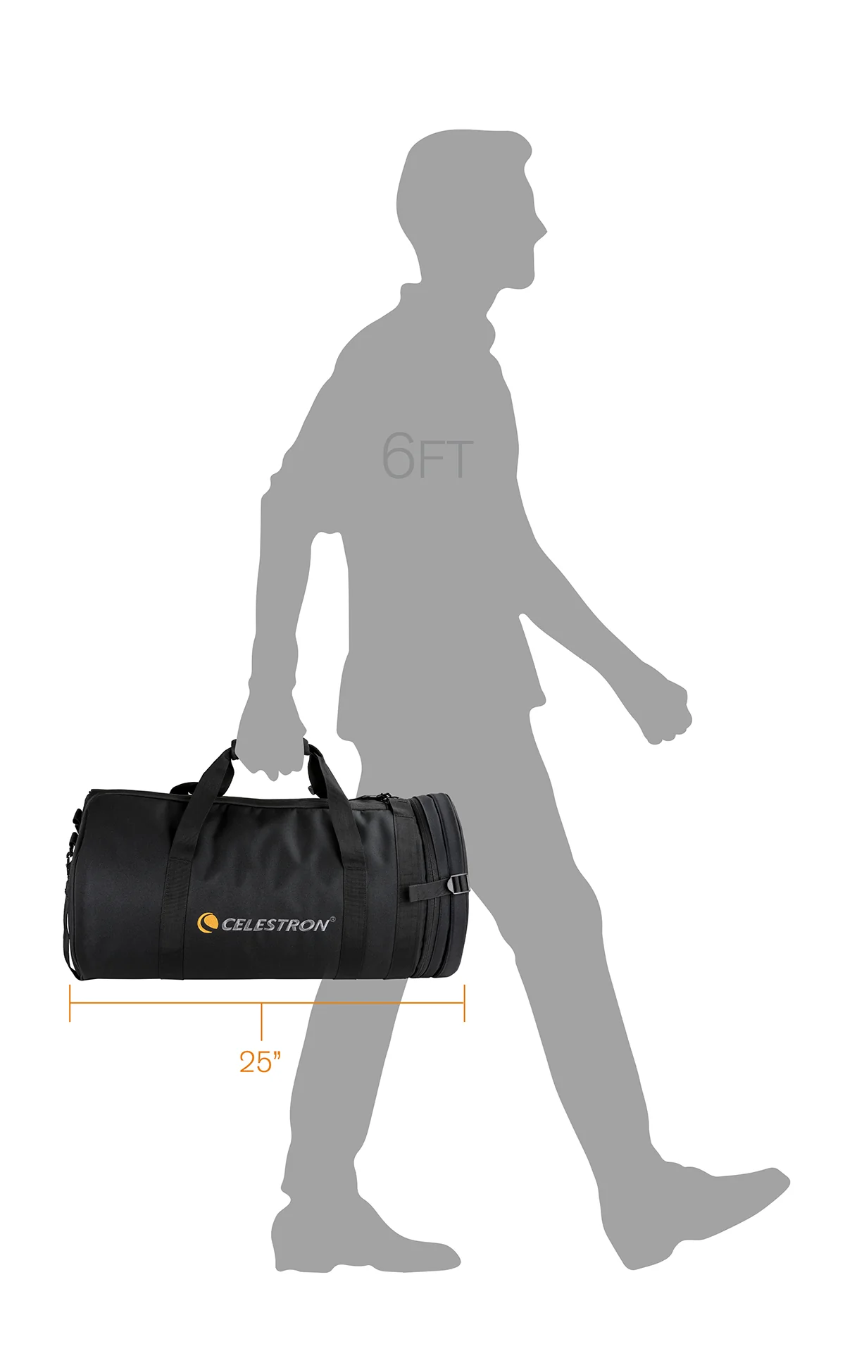 Padded Telescope Bag for 9.25" Optical Tubes - Image 9