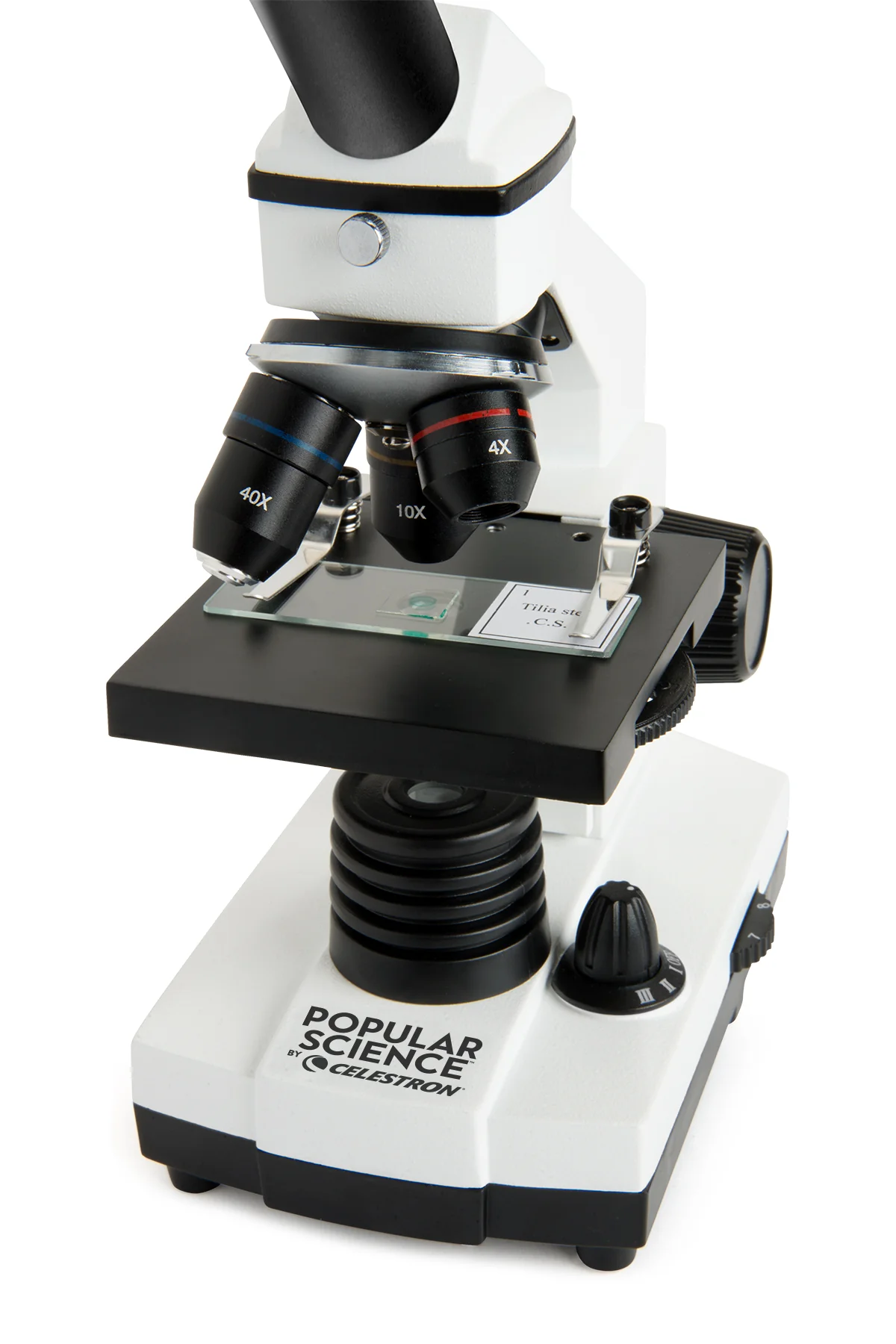 Popular Science by Celestron Labs CM400 Compound Microscope - Image 10