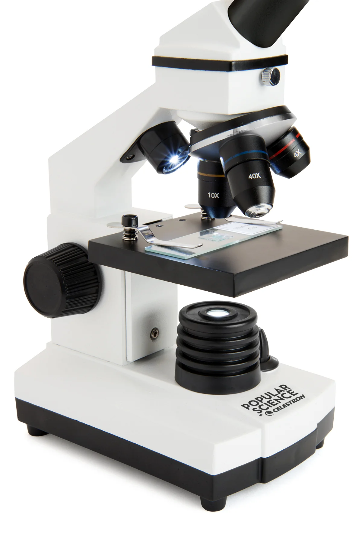 Popular Science by Celestron Labs CM400 Compound Microscope - Image 9