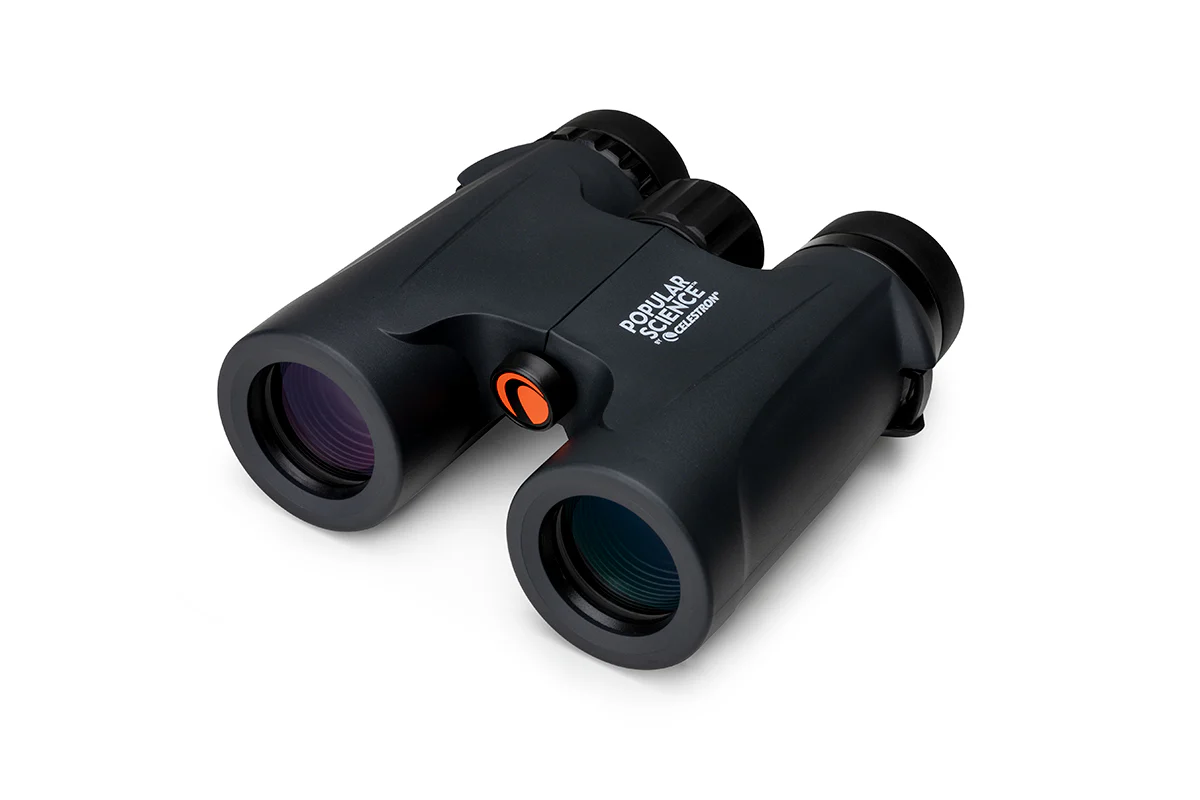 Used - Popular Science by Celestron Outland X 10x32mm Roof Binocular with Smartphone Adapter and Bluetooth remote - Image 4