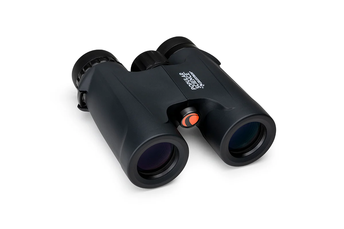 Used - Popular Science by Celestron Outland X 10x32mm Roof Binocular with Smartphone Adapter and Bluetooth remote - Image 5