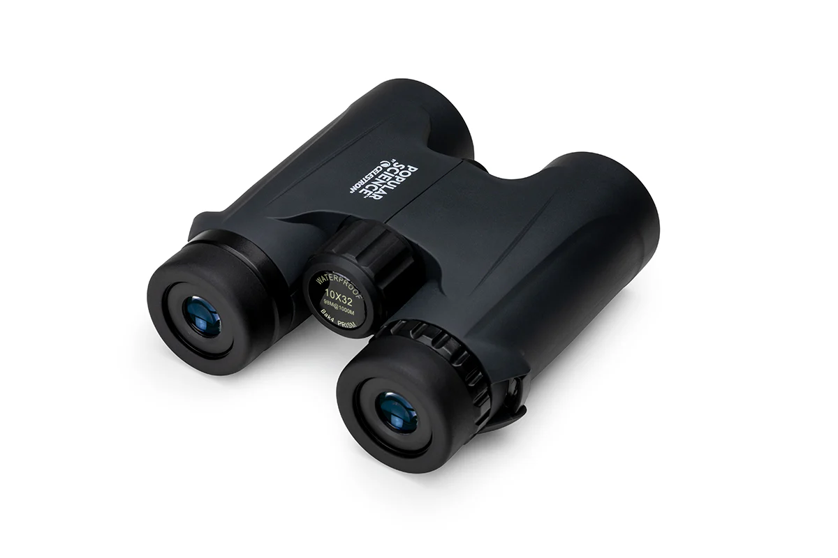 Used - Popular Science by Celestron Outland X 10x32mm Roof Binocular with Smartphone Adapter and Bluetooth remote - Image 6