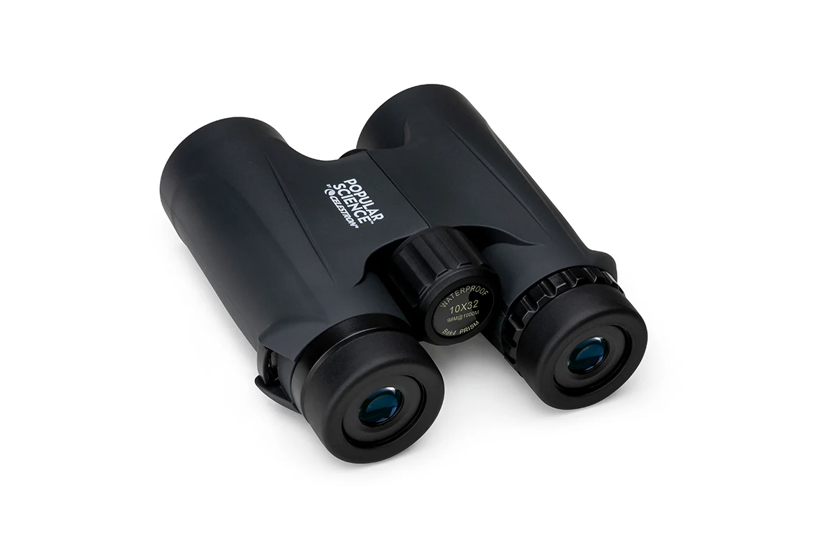 Used - Popular Science by Celestron Outland X 10x32mm Roof Binocular with Smartphone Adapter and Bluetooth remote - Image 7